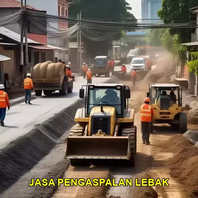 jasa pengaspalan lebak